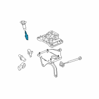 OEM 2004 Cadillac CTS Spark Plug Diagram - 19301814