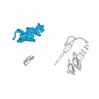 OEM Infiniti G35 COLMN-STRG Tilt Diagram - 48810-1NG1B