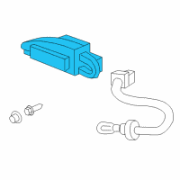 OEM 2010 Acura RDX Lamp Unit Diagram - 34271-STK-A01