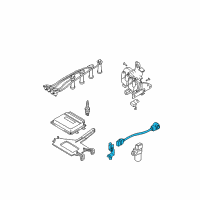 OEM 2006 Kia Sportage Sensor-Knock Diagram - 3925023500