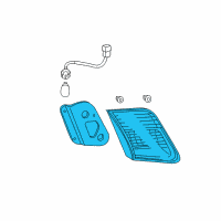 OEM 2010 Toyota Camry Lens & Housing Diagram - 81581-33180