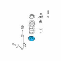 OEM Ford Escape Lower Seat Diagram - CV6Z-5586-F