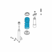 OEM 2019 Lincoln MKC Coil Spring Diagram - EJ7Z-5560-E