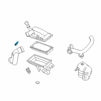 OEM 2008 Ford Taurus Air Tube Elbow Diagram - 4C2Z-9N285-AA