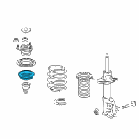 OEM 2019 Acura ILX Seat, Front Spring (Upper) Diagram - 51688-TX4-A01