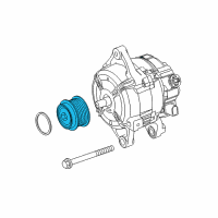 OEM Pulley Diagram - 27415-0T031