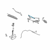 OEM Rod Unit A (Driver Side) Diagram - 76540-S0K-A01