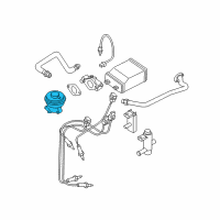 OEM Nissan Exhaust Gas Recircuration Valve Diagram - 14710-5M002