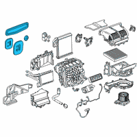 OEM Cadillac XT4 Seal Kit Diagram - 84445324