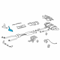 OEM Lexus LC500 INSULATOR Sub-Assembly Diagram - 58042-11020