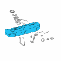 OEM 2007 Dodge Sprinter 2500 Fuel Tank Diagram - 68034061AA