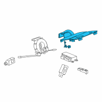 OEM 2013 Chevrolet Malibu Occupant Sensor Diagram - 23452977