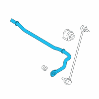 OEM 2010 Scion xB Stabilizer Bar Diagram - 48811-12A50