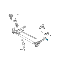 OEM 2001 Kia Rio Bush-Rubber Diagram - 0K30A28460B