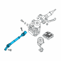 OEM 2019 Kia Soul EV Joint Assembly-Steering Diagram - 56400B2000