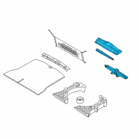 OEM Ford Edge Jack Assembly Diagram - CT4Z-17080-B