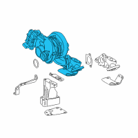 OEM Dodge Sprinter 2500 TURBOCHGR Diagram - 68043064AA