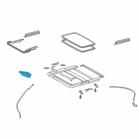 OEM 2007 Lexus GS450h Gear Sub-Assy, Sliding Roof Drive Diagram - 63260-30150