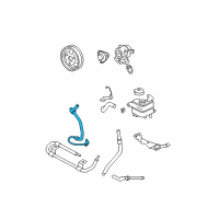 OEM 2005 Ford Ranger Pressure Hose Diagram - 6L5Z-3A719-E