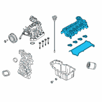 OEM Jeep Renegade Cover-Cylinder Head Diagram - 68531615AA