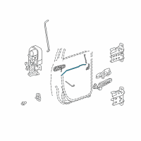 OEM 2003 Dodge Ram 1500 Link-Inside Remote Diagram - 55276149AB