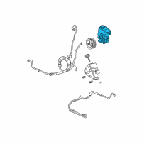 OEM 2004 Pontiac Aztek PUMP ASM, P/S Diagram - 19369085