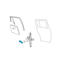 OEM 2007 Jeep Patriot Handle-Window Regulator Diagram - FW80BDA