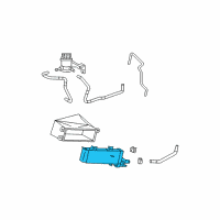 OEM Toyota Oil Cooler Diagram - 32910-48070