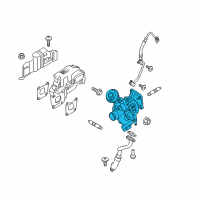 OEM 2016 Ford Focus Turbocharger Diagram - CM5Z-6K682-L