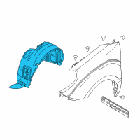 OEM 2015 Ram ProMaster City Shield-Splash Diagram - 68312363AA