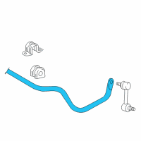 OEM Toyota Matrix Stabilizer Bar Diagram - 48812-02250