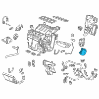 OEM 2014 Honda Odyssey Motor Assembly, Temp As Diagram - 79170-TK8-A42