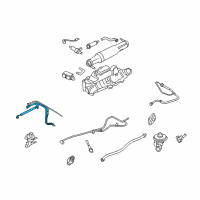 OEM Ford Freestyle Hose Diagram - 7F9Z-9J279-A