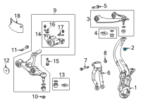 OEM Acura NUT, CASTLE (10MM) Diagram - 90364-TYA-A00