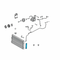 OEM Lexus LS430 Dryer, Cooler Diagram - 88474-47010