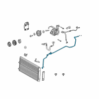 OEM 2005 Toyota Camry Liquid Line Diagram - 88710-33260