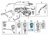 OEM Acura TLX METER SET Diagram - 17050-TGV-A01