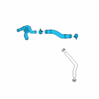 OEM 2019 Hyundai Elantra Cooler Assembly-Oil Diagram - 25460-03800
