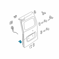 OEM 2015 Nissan NV200 Female Assy-Dovetail Diagram - 90524-JX50B