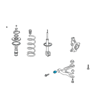 OEM 2001 Acura MDX Bush, Front Arm (Lower) Diagram - 51392-S0X-A01