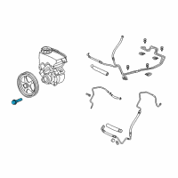 OEM Chevrolet Malibu Power Steering Pump Bolt Diagram - 11519681