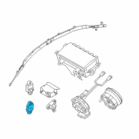 OEM Kia Forte Koup Air Bag Sensor Diagram - 959203K00