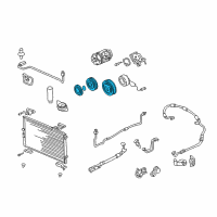 OEM 1999 Acura RL Clutch Set Diagram - 38900-P5A-003