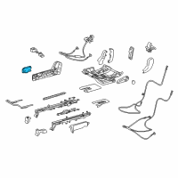 OEM Lexus GX460 Holder Assembly, Instrument Diagram - 55630-12012-A0