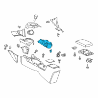 OEM Scion tC Cup Holder Diagram - 58805-21020-B0