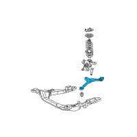 OEM 2003 Ford Taurus Lower Control Arm Diagram - 3F1Z-3078-AA