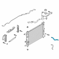 OEM 2020 Infiniti QX50 Hose-Radiator, Upper Diagram - 21501-5NA0A