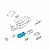 OEM 2011 BMW X6 Instrument Cluster Speedometer Diagram - 62-10-9-236-829