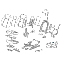 OEM 2017 Buick Encore Adjuster Switch Diagram - 13273505