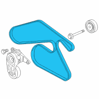 OEM Buick Serpentine Belt Diagram - 12636137